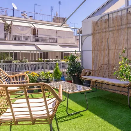 2 Bedroom With Dream Balcony Apartment Athens